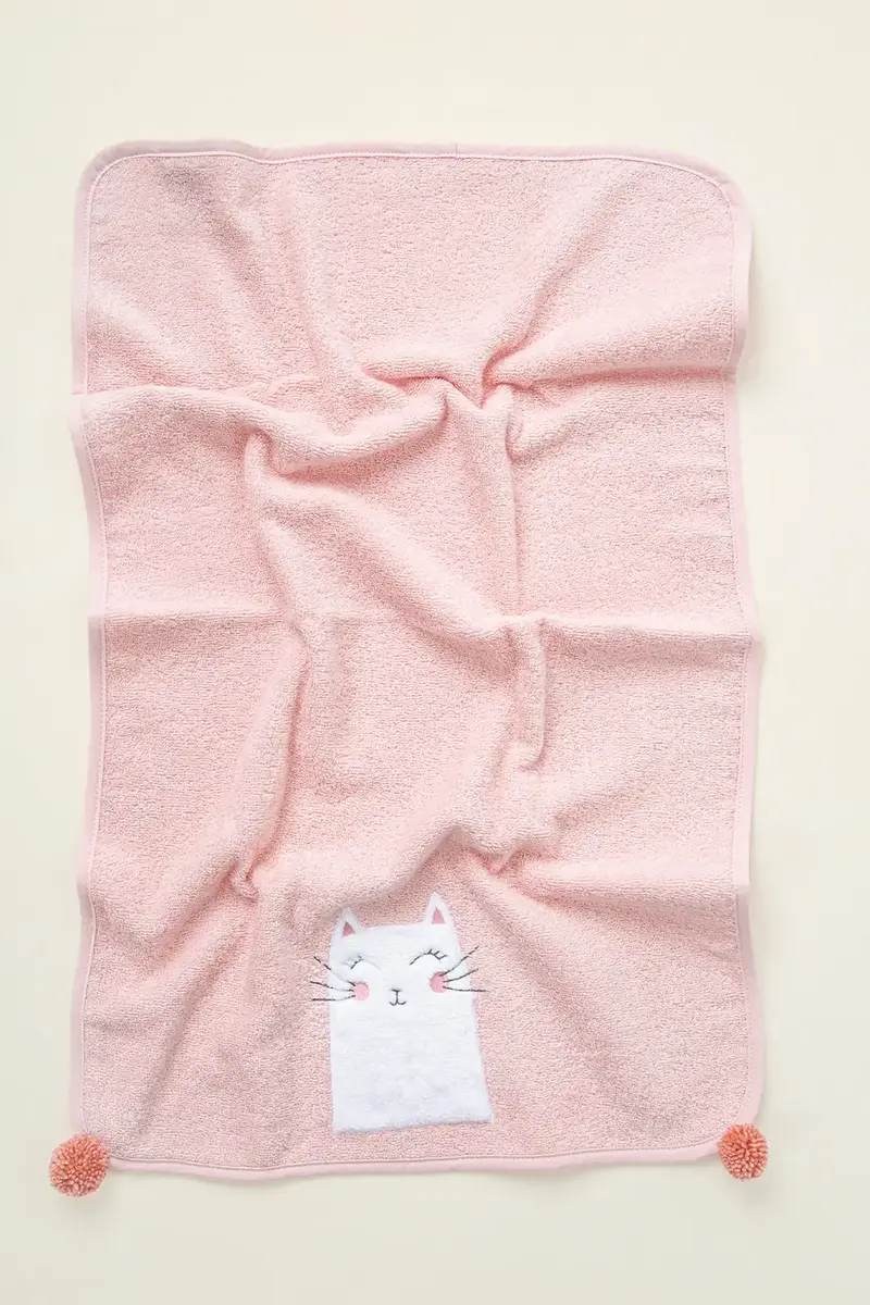 Kitty %100 Pamuk Bebek Havlusu 50x75 cm