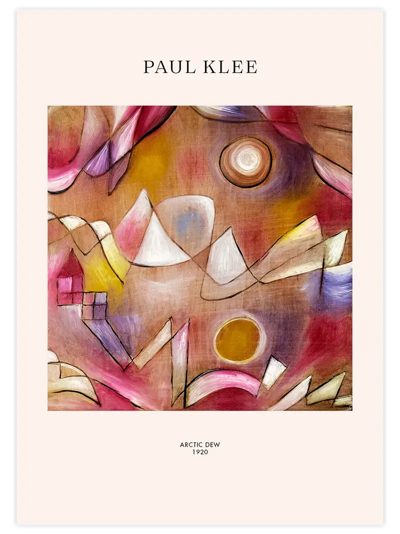 Klee Arctic Dew  - Art Print