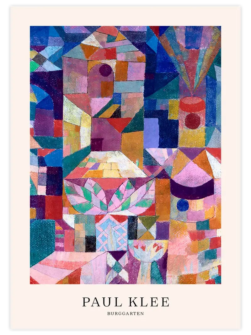 Klee Burggarten - Art Print