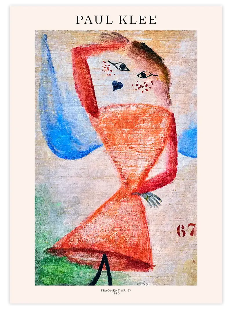 Klee Fragment Nr.67 - Art Print