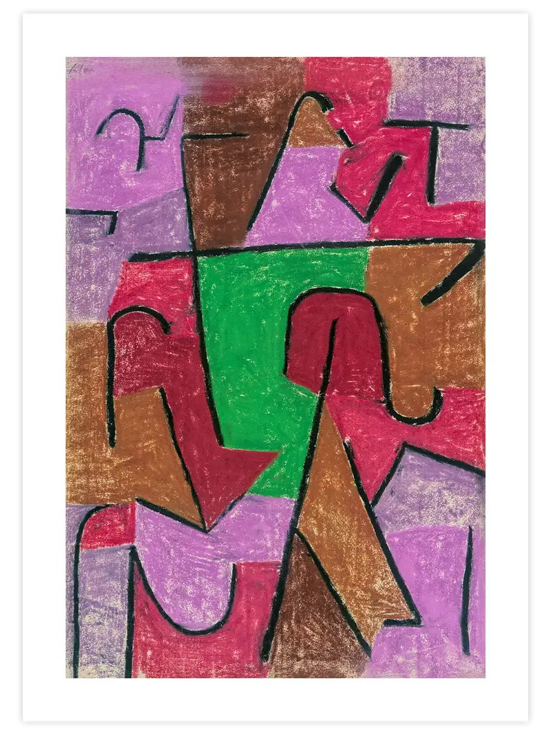 Klee Hint - Art Print