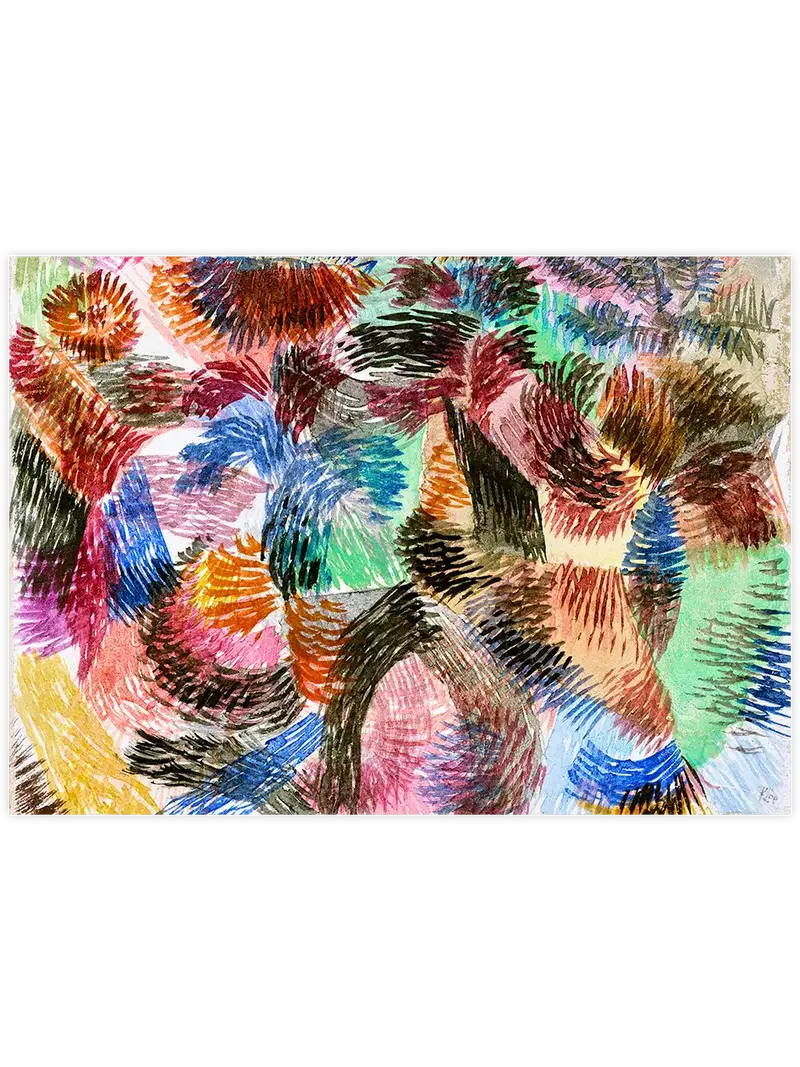 Klee Ormanın Libidosu - Art Print