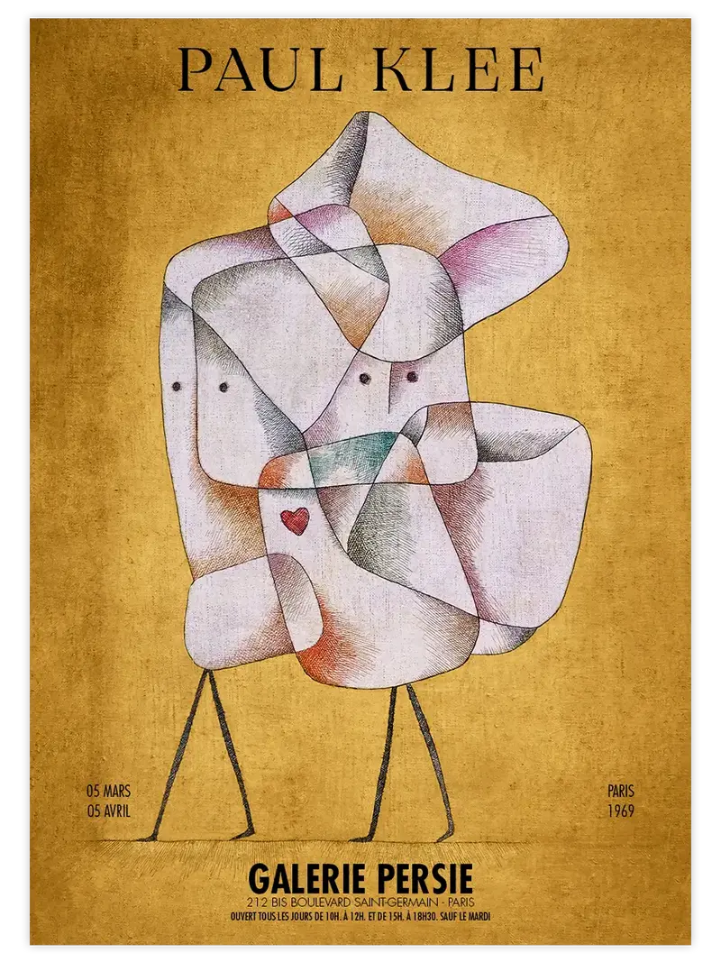 Klee Siblings Afiş - Art Print