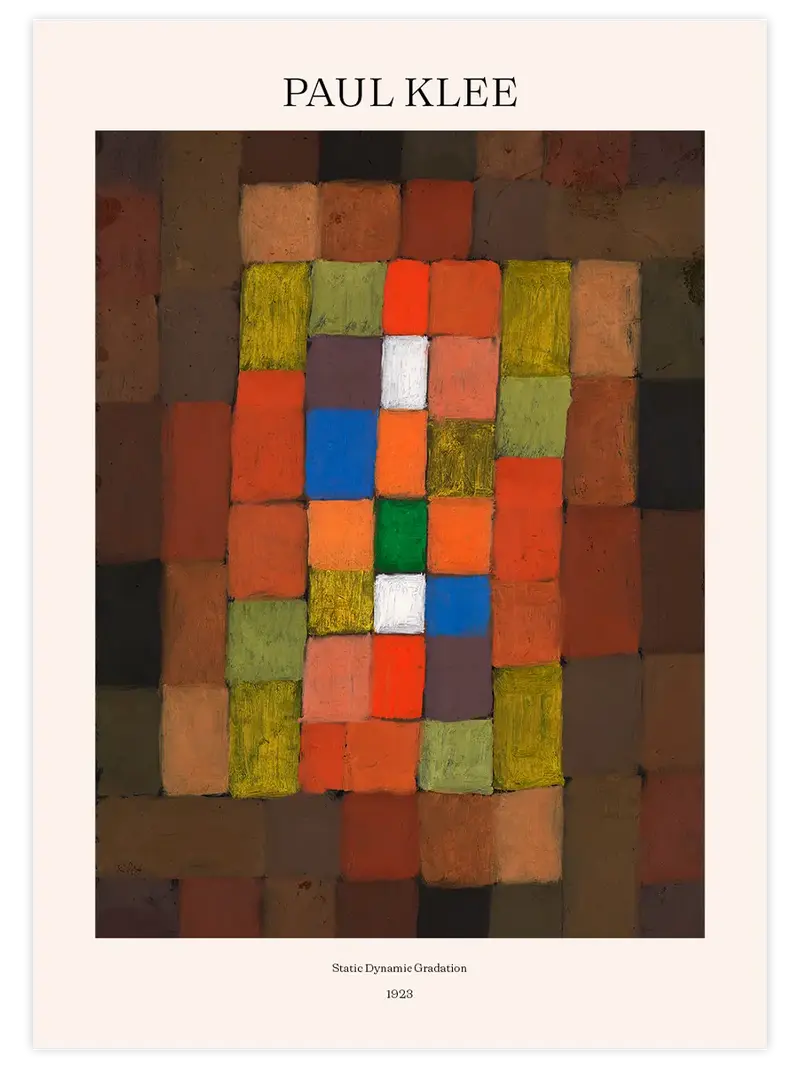 Klee Statik Dinamik Derecelendirme - Art Print