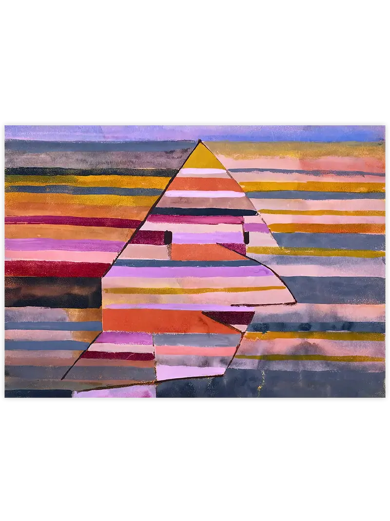 Klee The Clown Pyramidal - Art Print