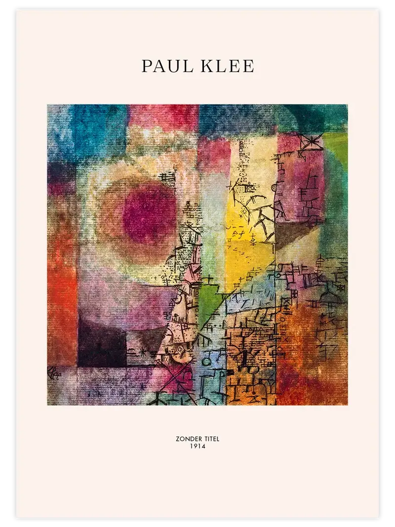 Klee Untitled - Art Print