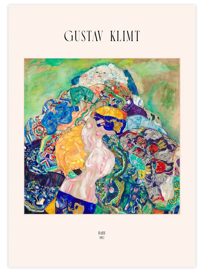 Klimt Baby - Art Print