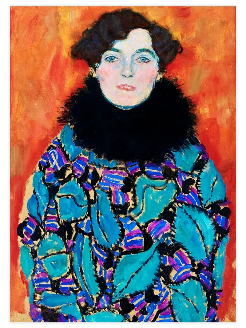 Klimt Johanna Staude Portresi - Art Print