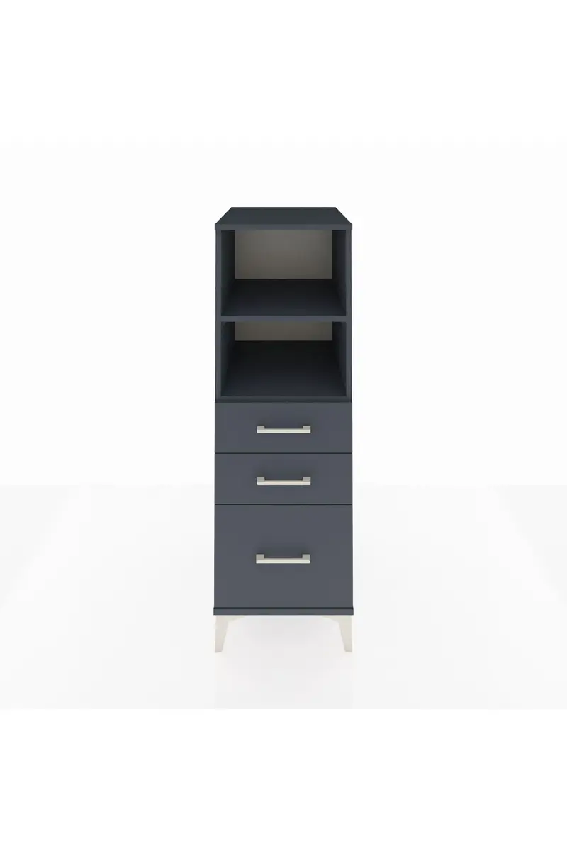 Kronos Dolap 2 Raflı 3 Çekmeceli 44x59x134