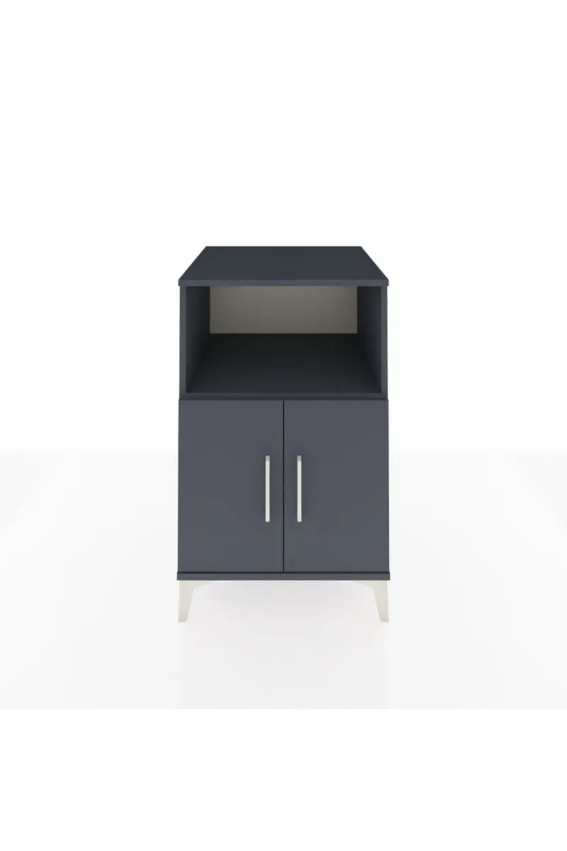 Kronos Komodin 2 Raflı 2 Kapaklı 60x59x96