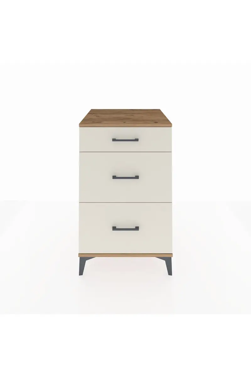 Kronos Komodin 3 Çekmeceli 60x59x96