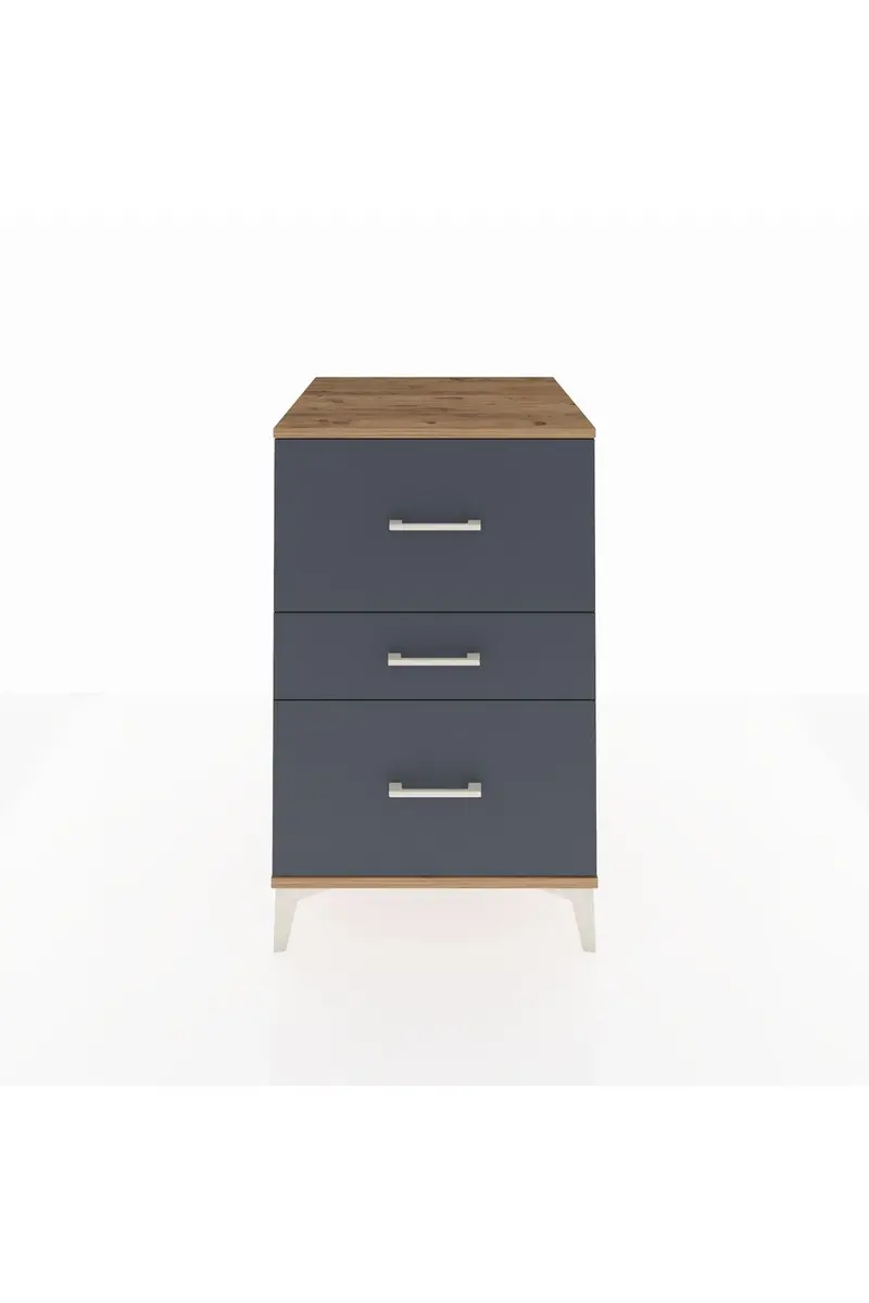 Kronos Komodin 3 Çekmeceli 60x59x96