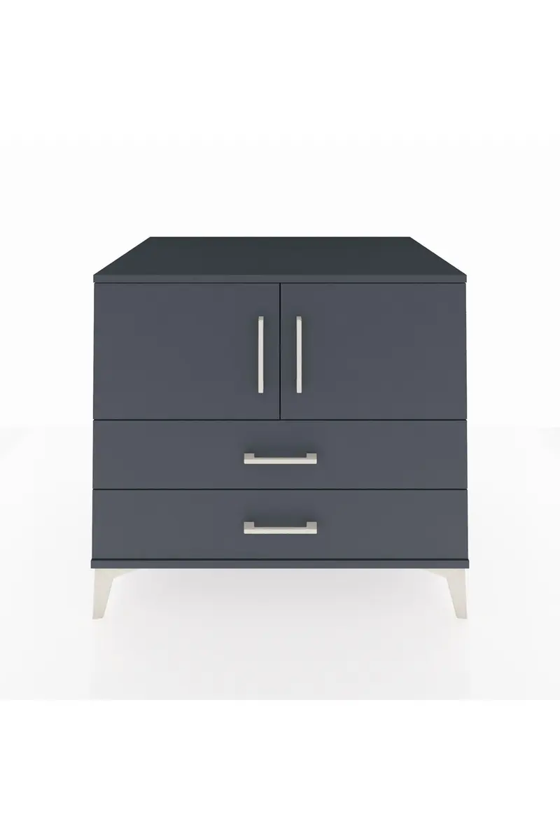 Kronos Şifonyer 2 Raflı 2 Çekmeceli 2 Kapaklı 88x59x80