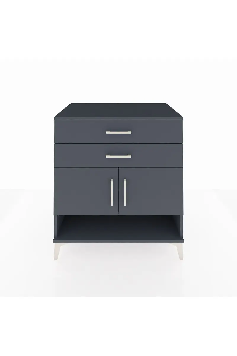 Kronos Şifonyer 2 Raflı 2 Çekmeceli 2 Kapaklı 88x59x96