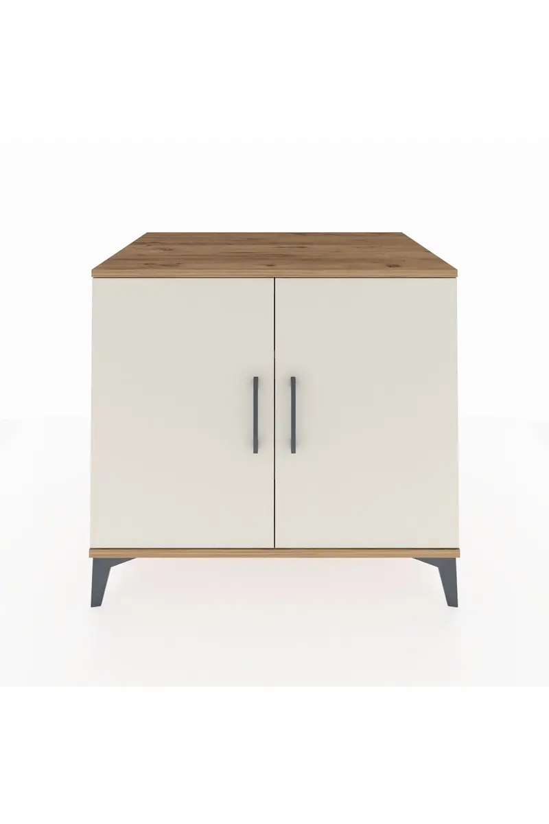 Kronos Şifonyer 2 Raflı 2 Kapaklı 88x59x80