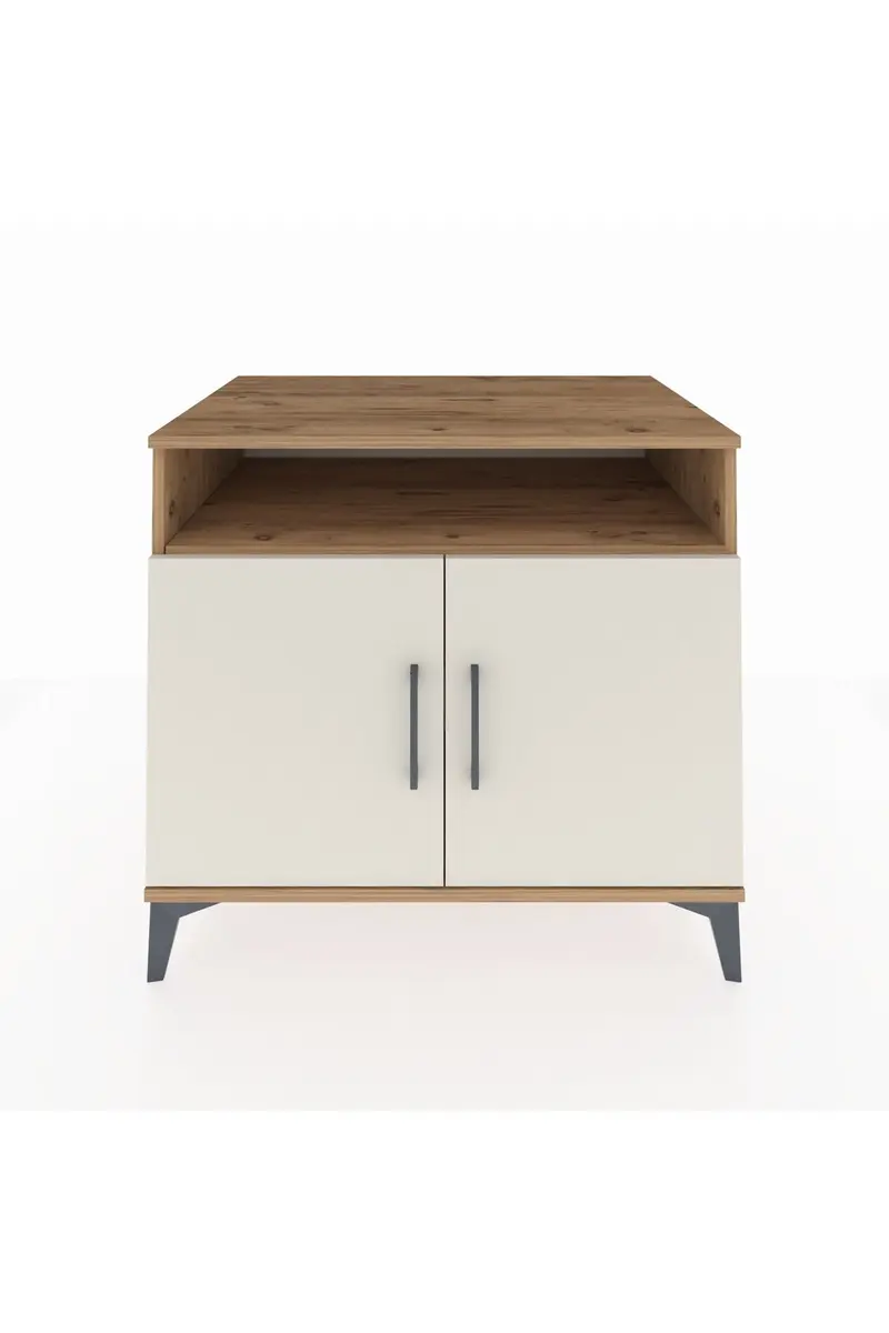 Kronos Şifonyer 2 Raflı 2 Kapaklı 88x59x80