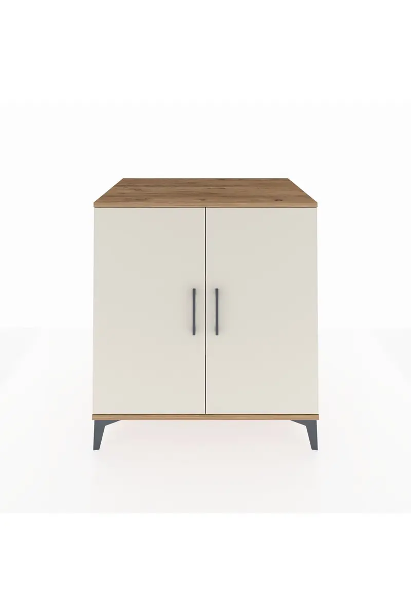 Kronos Şifonyer 2 Raflı 2 Kapaklı 88x59x96