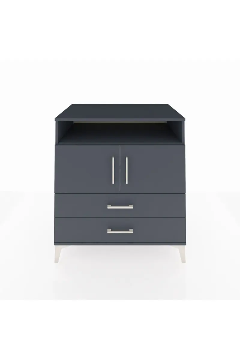 Kronos Şifonyer 3 Raflı 2 Çekmeceli 2 Kapaklı 88x59x96