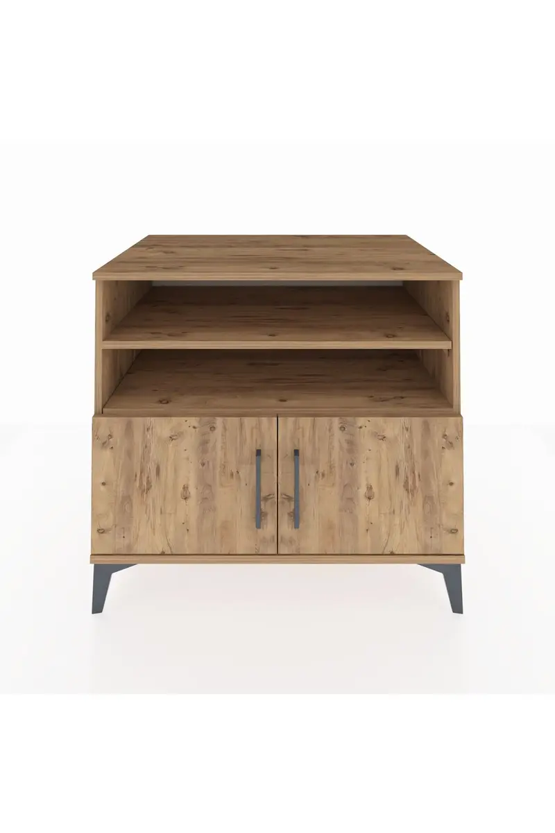 Kronos Şifonyer 3 Raflı 2 Kapaklı 88x59x80