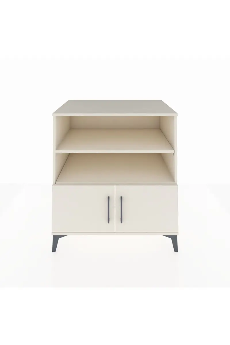 Kronos Şifonyer 3 Raflı 2 Kapaklı 88x59x96