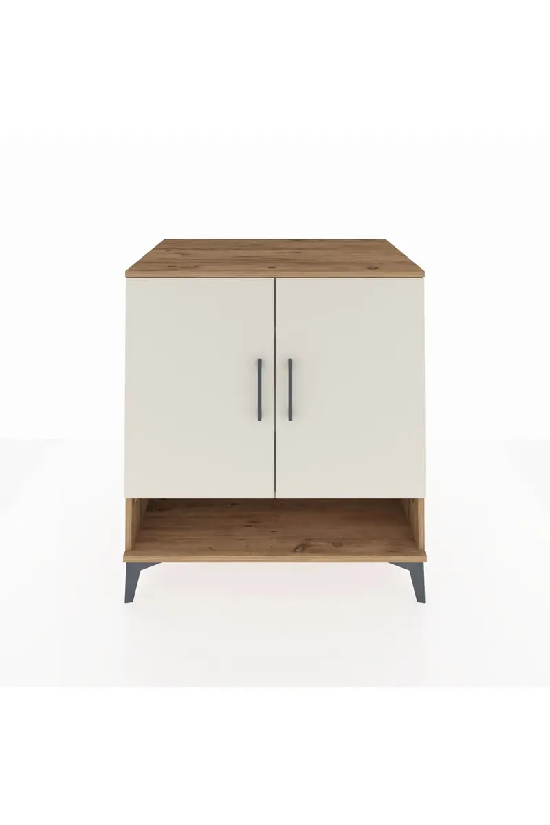 Kronos Şifonyer 3 Raflı 2 Kapaklı 88x59x96