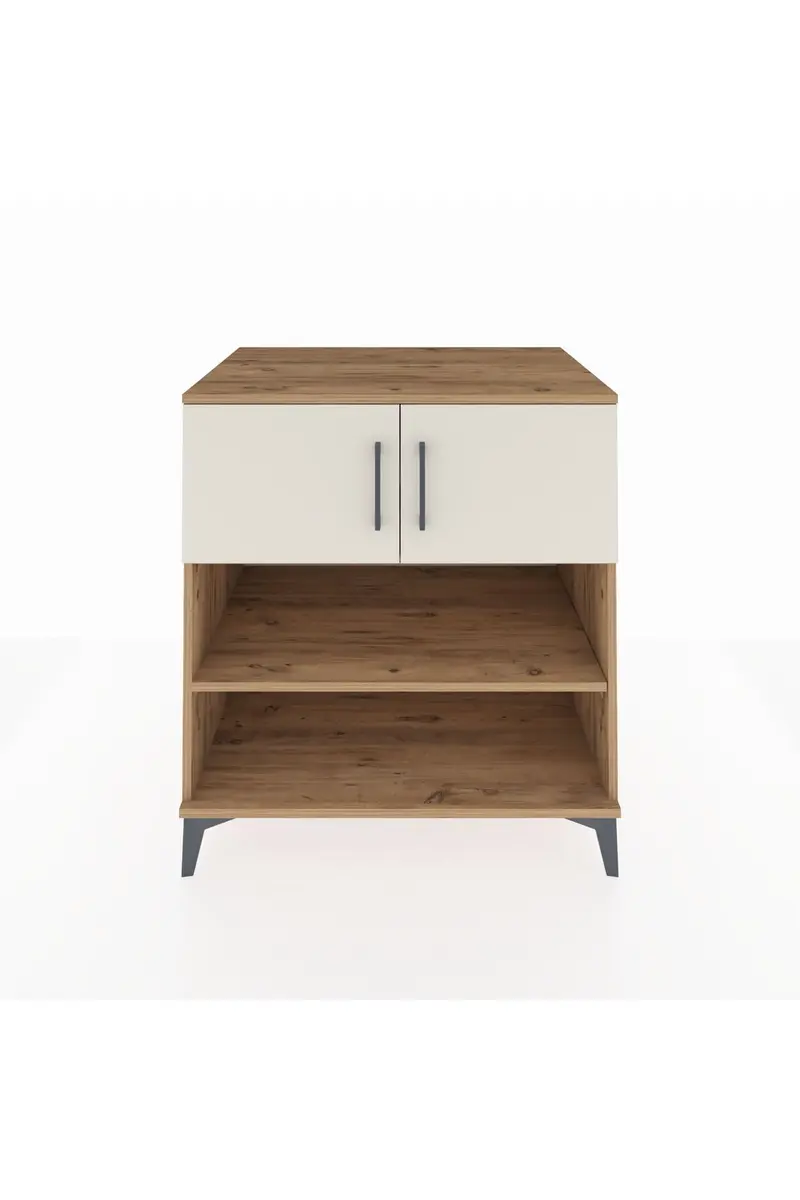 Kronos Şifonyer 3 Raflı 2 Kapaklı 88x59x96