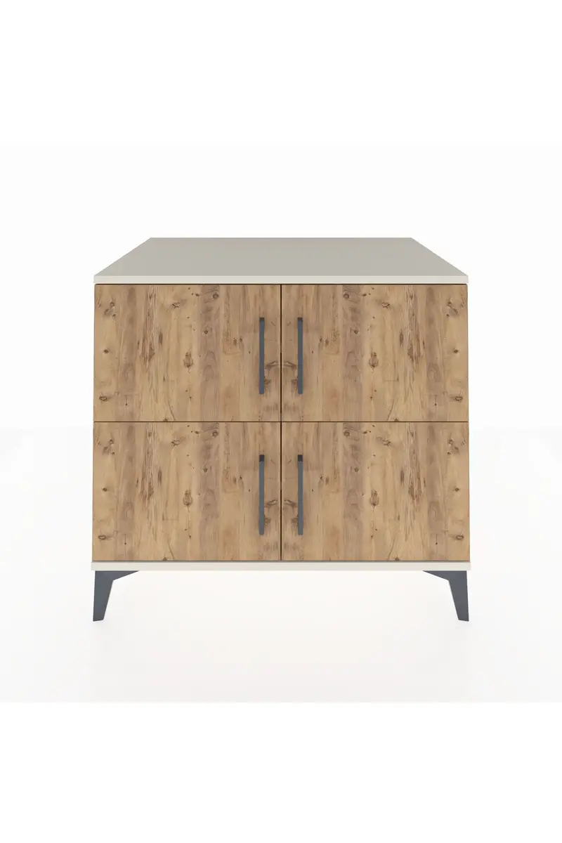 Kronos Şifonyer 3 Raflı 4 Kapaklı 88x59x80