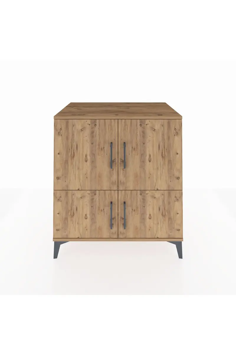 Kronos Şifonyer 3 Raflı 4 Kapaklı 88x59x96