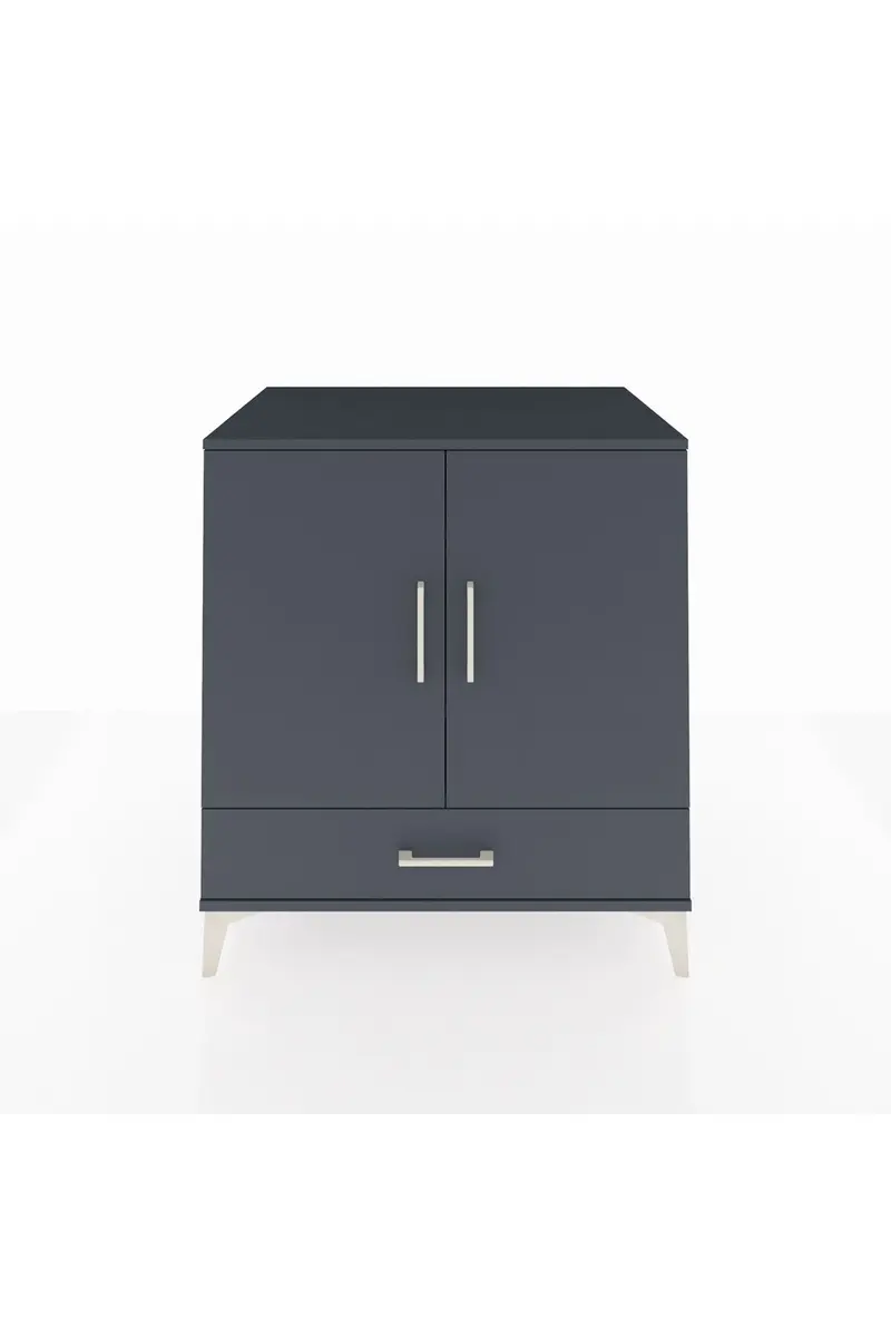 Kronos Şifonyer 3 Raflı Tek Çekmeceli 2 Kapaklı 88x59x96