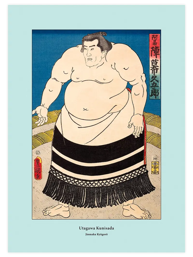 Kunisada Jinmaku Kyugoro - Art Print