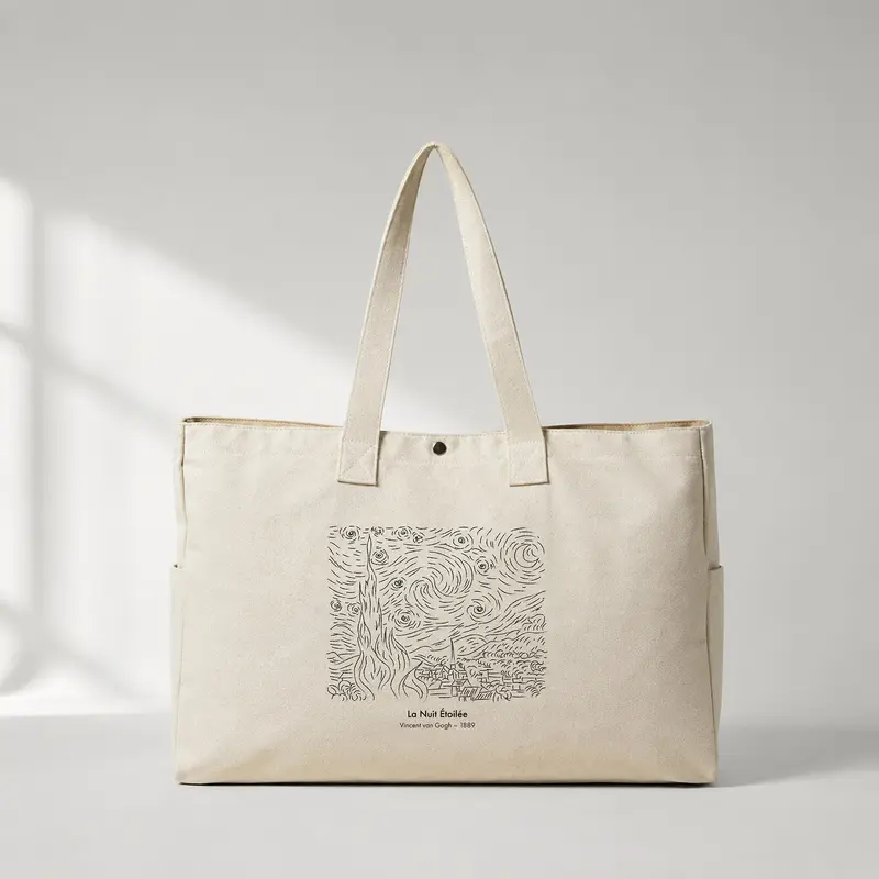 La Nuit étoilée Daily Tote Bag