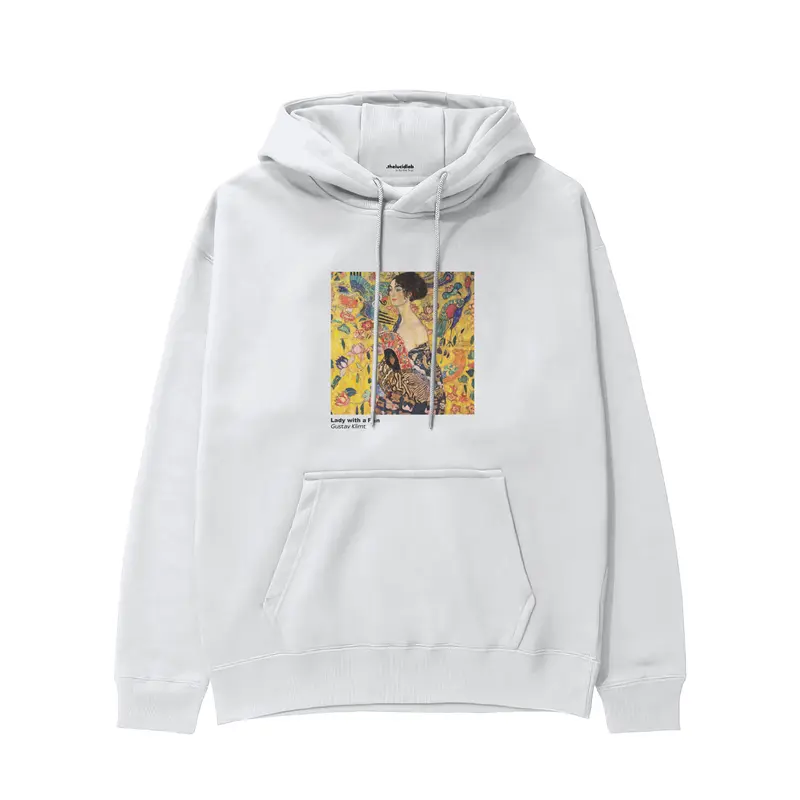 Lady with a Fan Hoodie