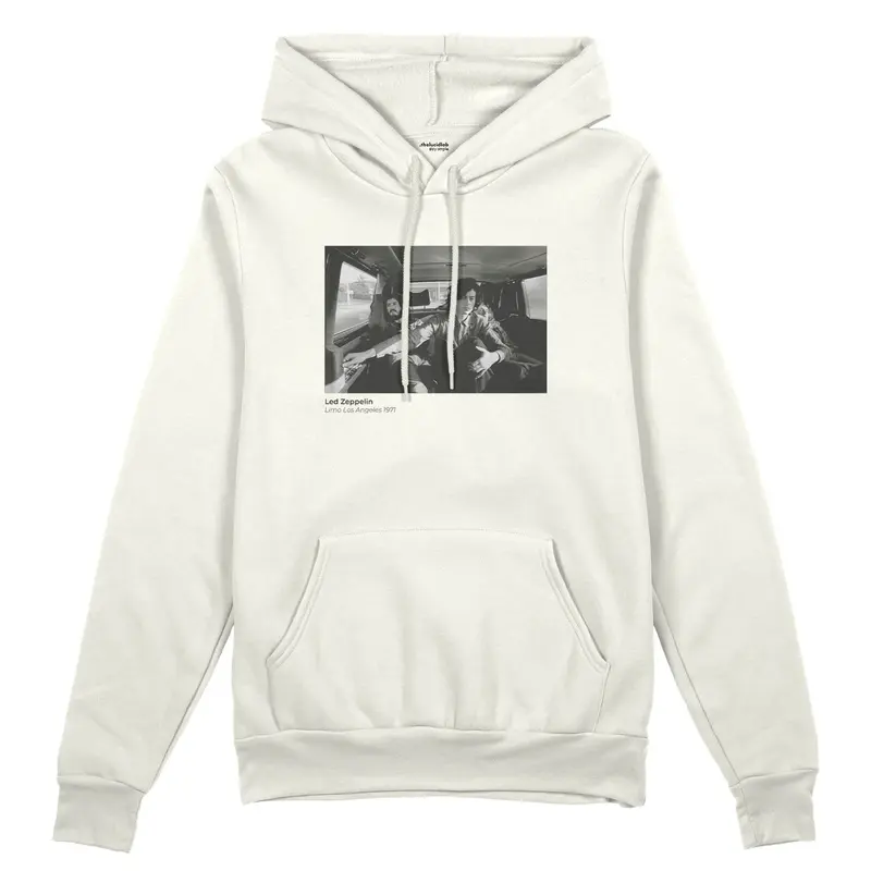 Led Zeppelin Limo Los Angeles 1971 Oversize Hoodie