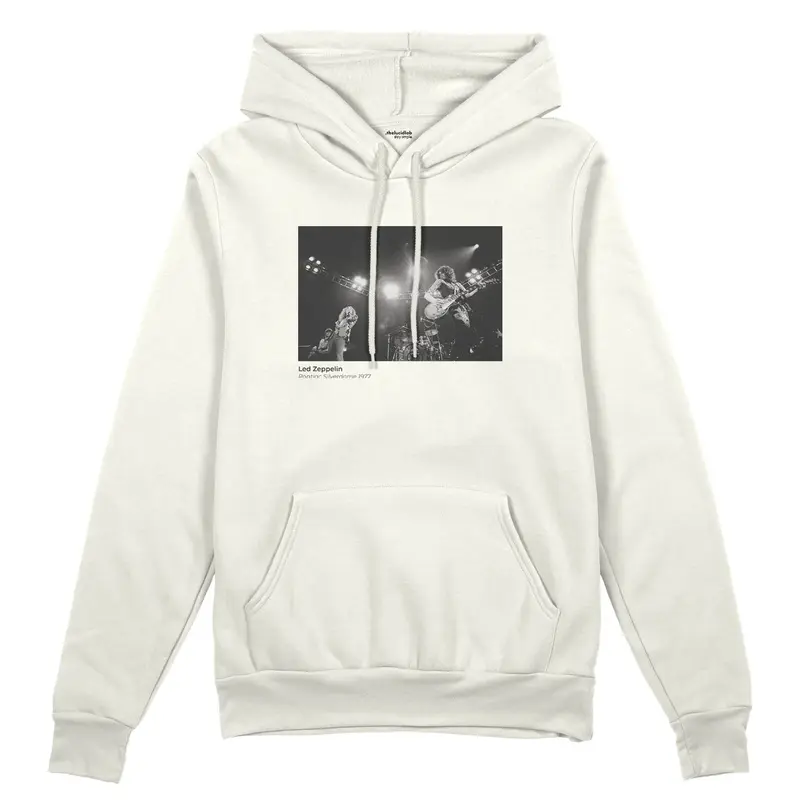 Led Zeppelin Pontiac Silverdome 1977 Oversize Hoodie