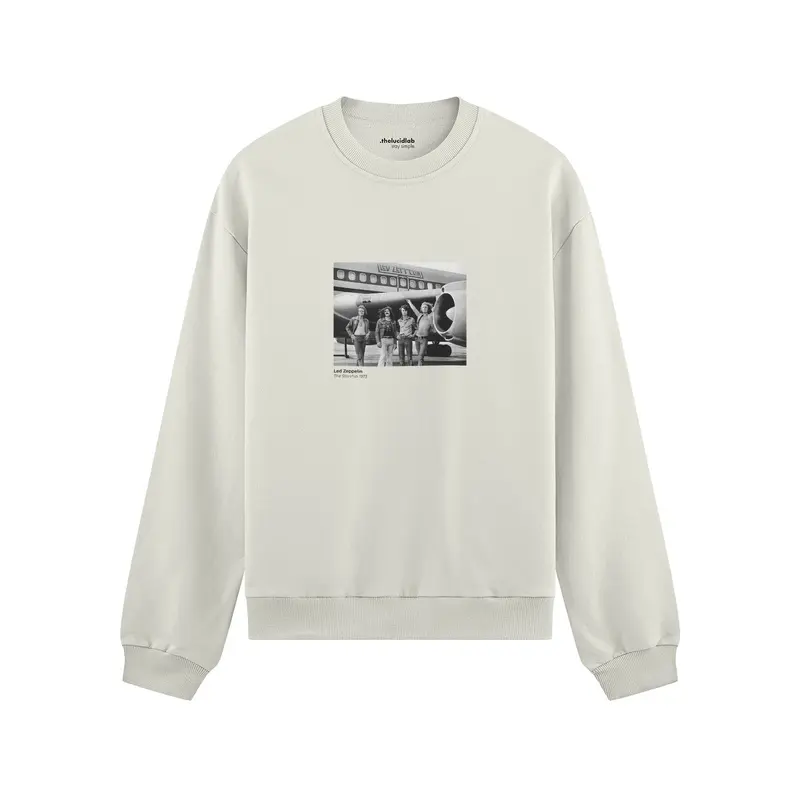 Led Zeppelin The Starship Oversize Sweatshirt