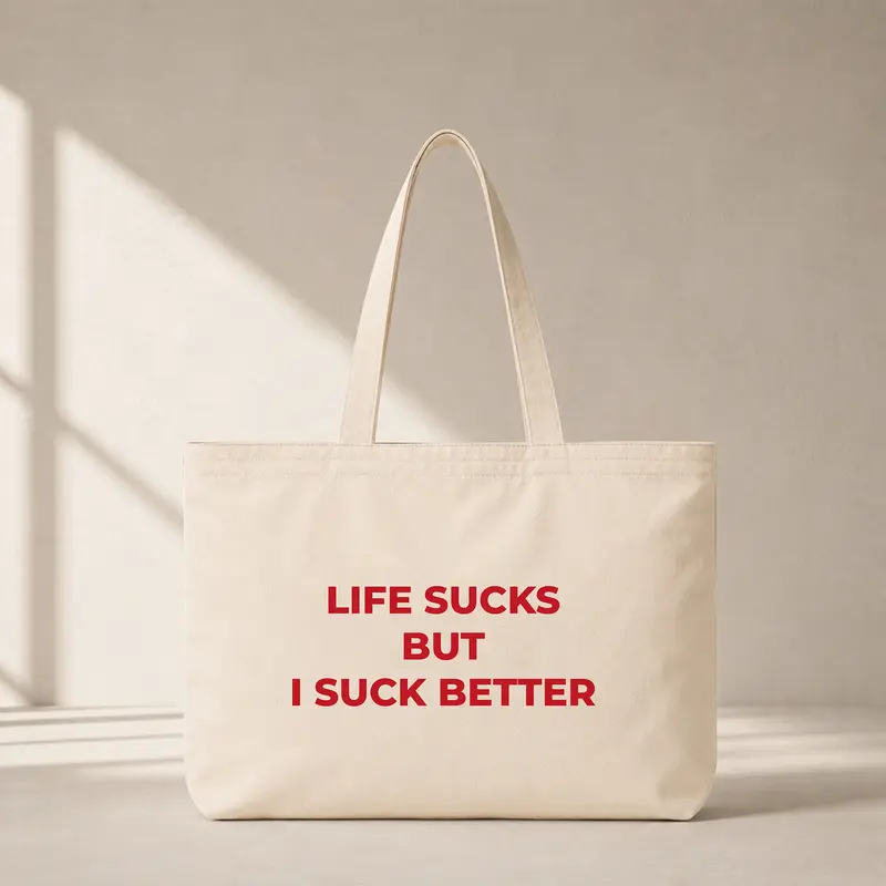 Life Sucks Weekend Tote Bag