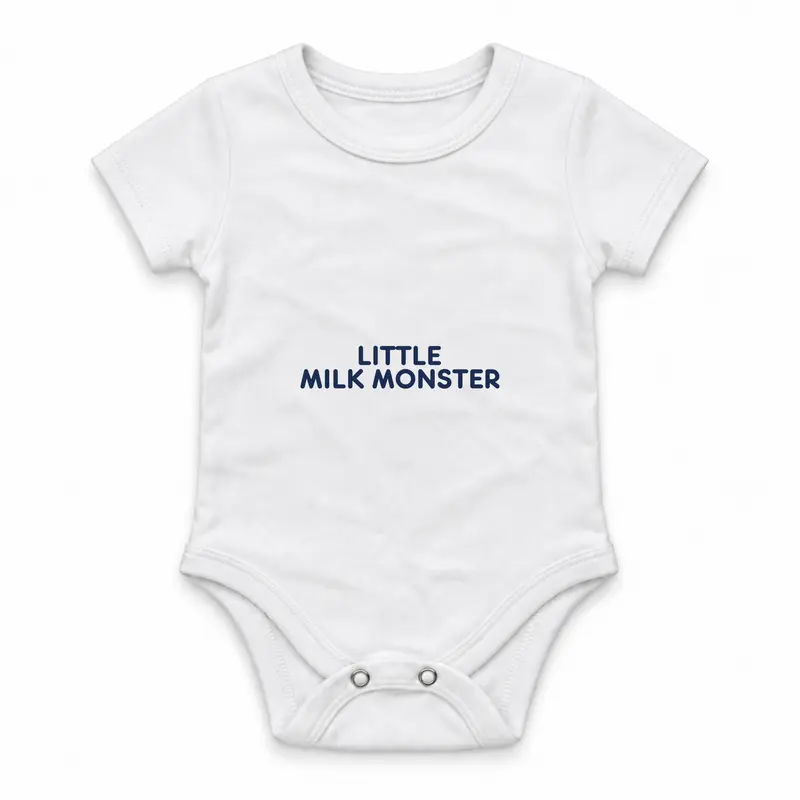 Little Milk Monster Çıtçıtlı Body