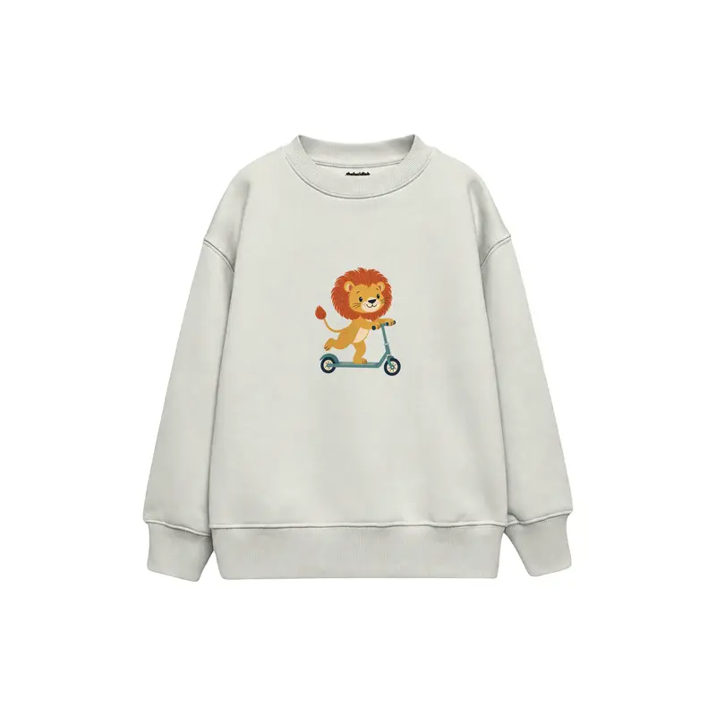 Little Scooter Lion Çocuk Sweatshirt