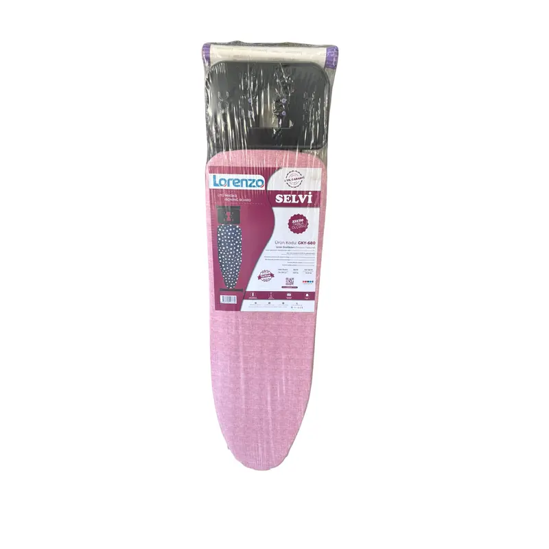Lorenzo Selvi Pembe 33x110 cm Ütü Masası