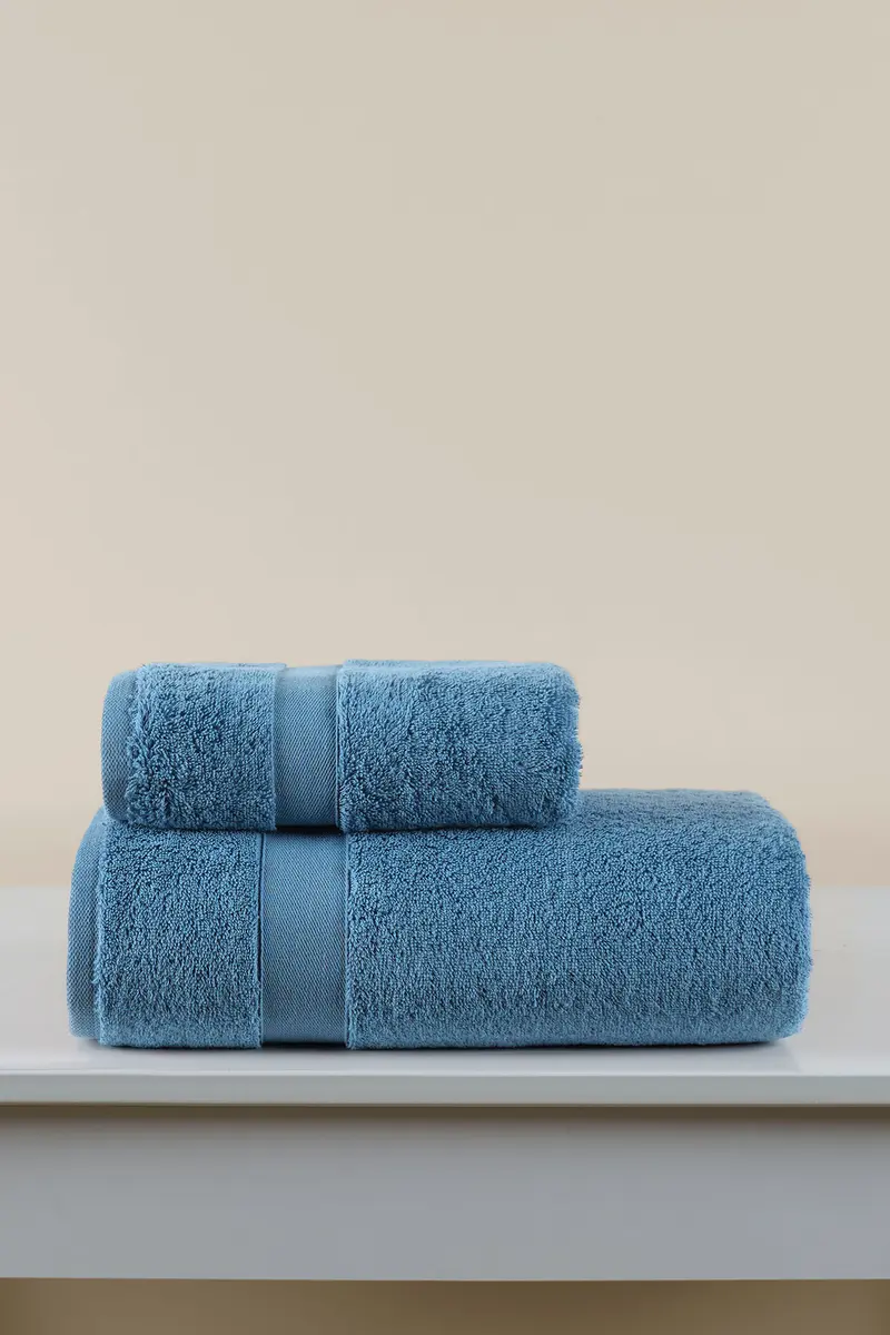 Luxe Setli Havlu Mavi