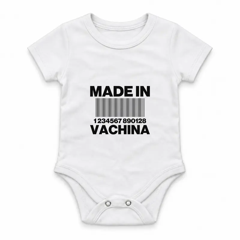 Made in Vagina Çıtçıtlı Body