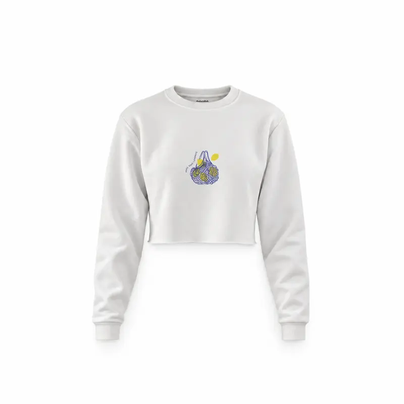 Make Some Lemonade Crop Sweatshirt