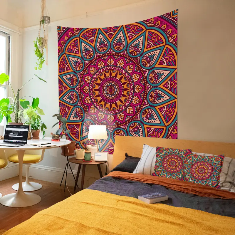 Mandala Duvar Örtüsü