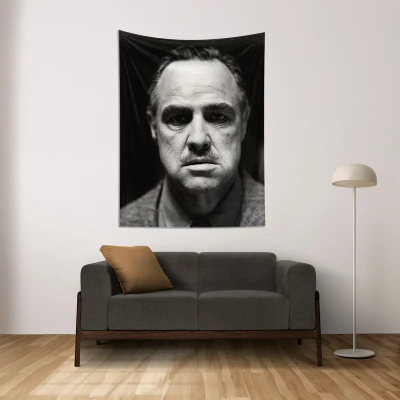 Marlon Brando / Godfather 1972 Duvar Örtüsü