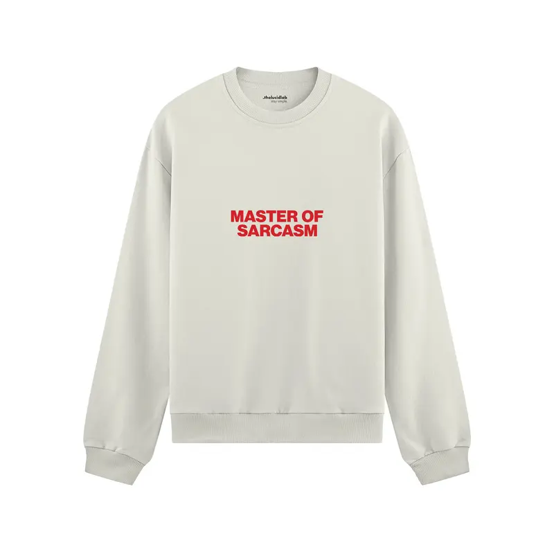 Master Of Sarcasm Oversize Sweatshirt
