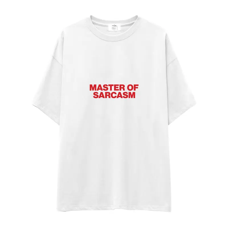 Master Of Sarcasm Oversize Tişört