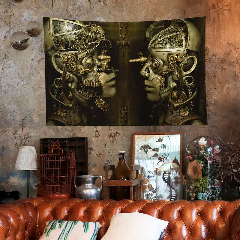 Mechanic Lovers / Steampunk Duvar Örtüsü
