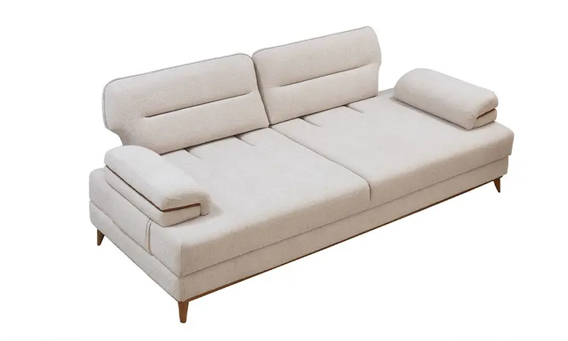Medrano Modern Bazalı Üçlü Koltuk