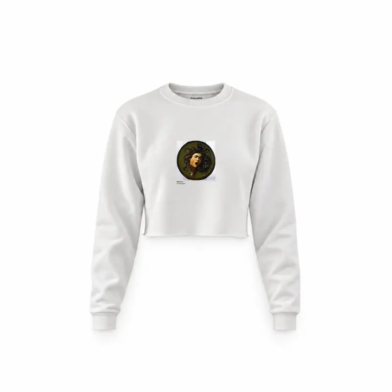 Medusa Crop Sweatshirt
