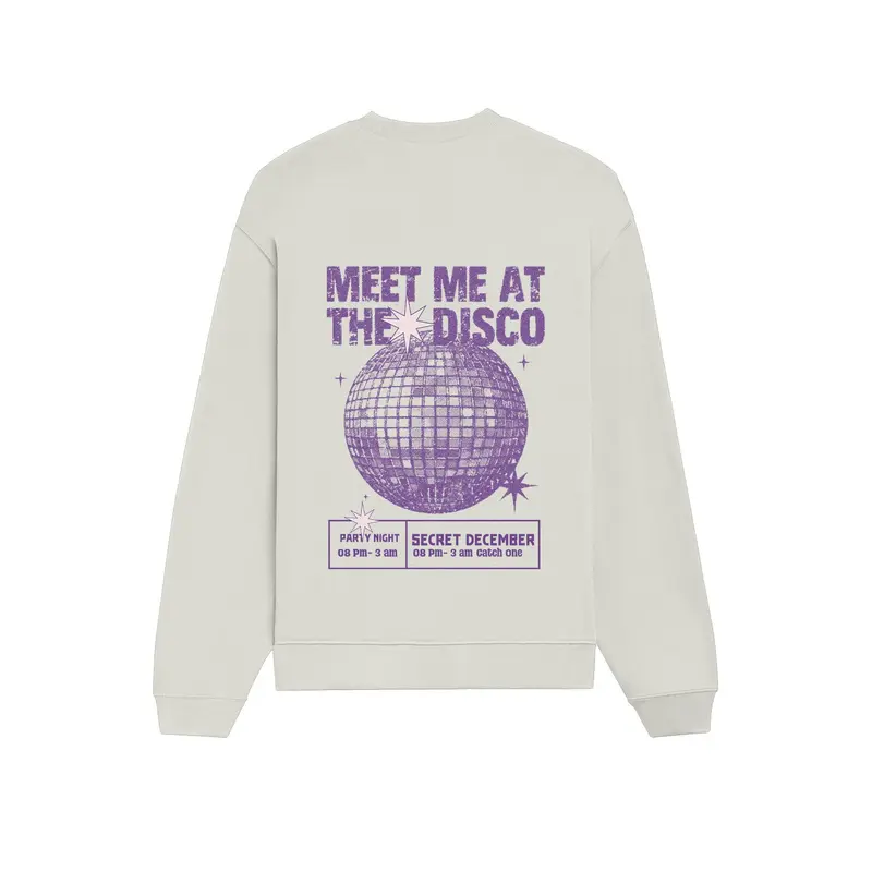 Meet Me At The Disco Oversize Sweatshirt